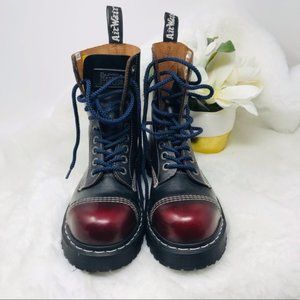 Dr Martens Air Ware Two-Tone Steel Toe BxB Boot, 7